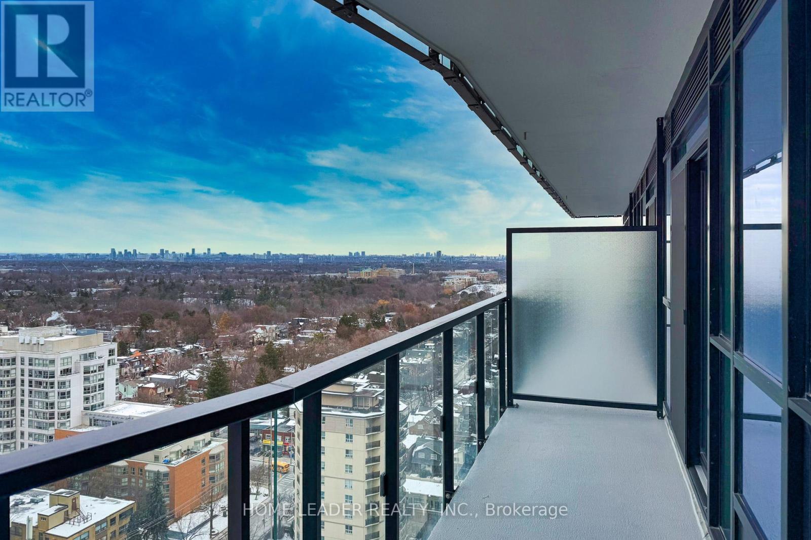 2114 - 120 Broadway Avenue, Toronto, ON - Outdoor With Balcony With View
