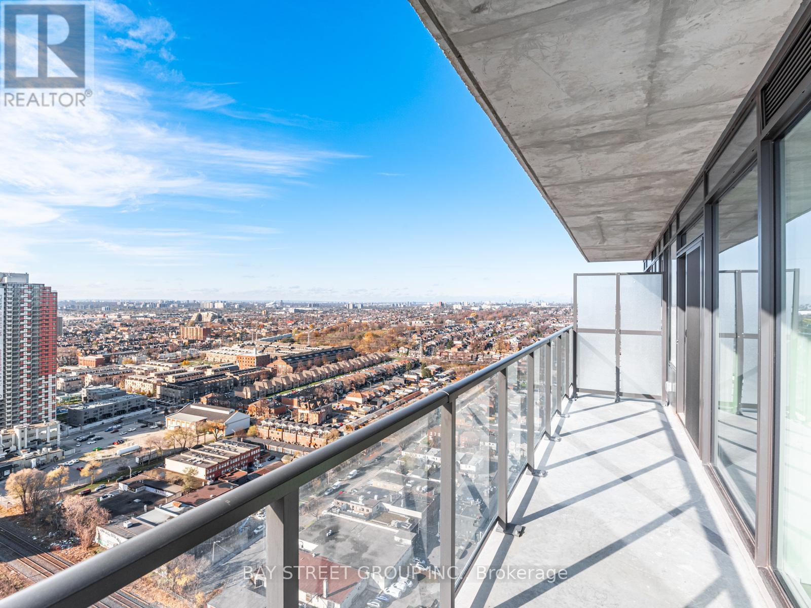 2703 - 1285 Dupont Street, Toronto, ON - Outdoor With Balcony With View