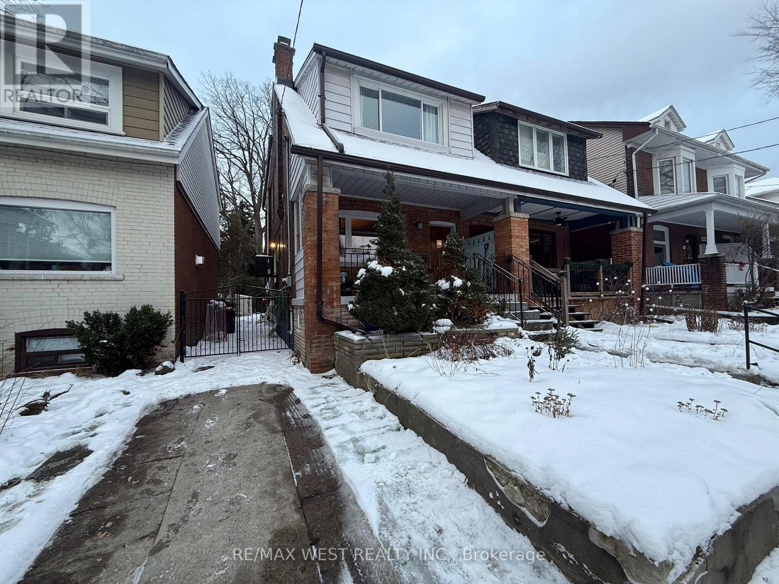 One parking on private drive - Main & 2Nd - 15 Keystone Avenue, Toronto, ON - Outdoor With Deck Patio Veranda With Facade