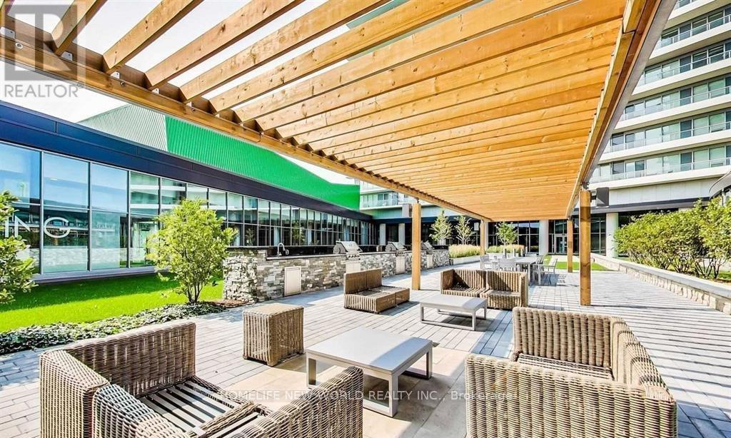 909 - 115 Mcmahon Drive, Toronto, ON - Outdoor With Deck Patio Veranda With Exterior