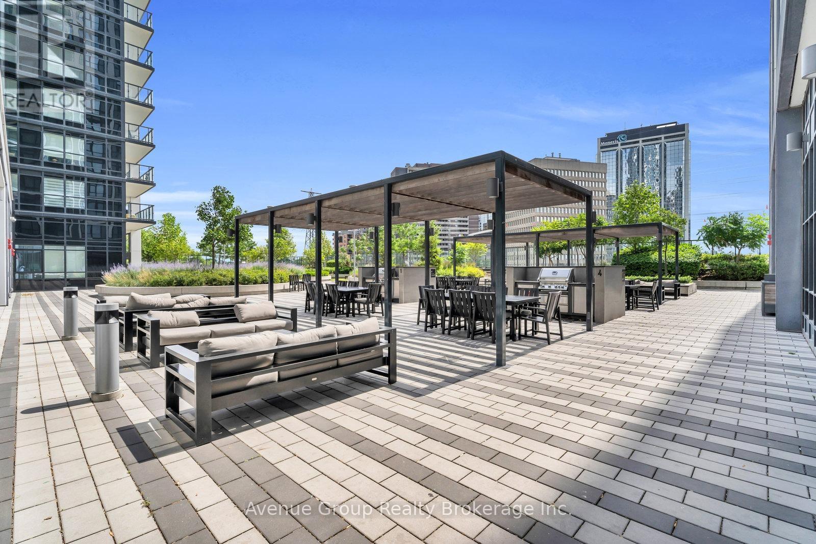 1106 - 7 Mabelle Avenue, Toronto, ON - Outdoor With Deck Patio Veranda