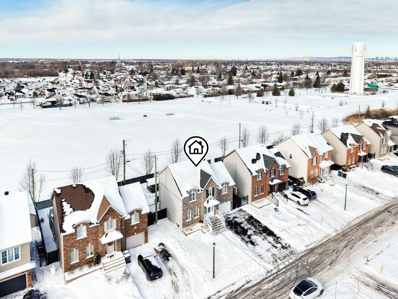 Aerial photo - 9 Rue Cloutier, Saint-Constant, QC - Outdoor With View