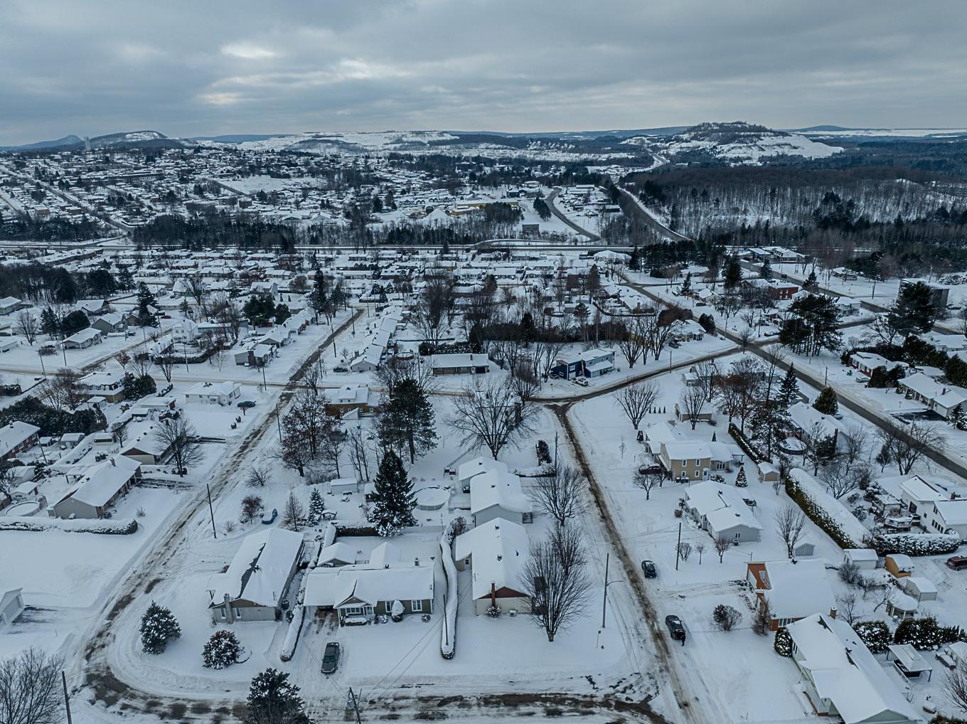 Aerial photo - 124 Rue Poitras, Val-Des-Sources, QC - Outdoor With View