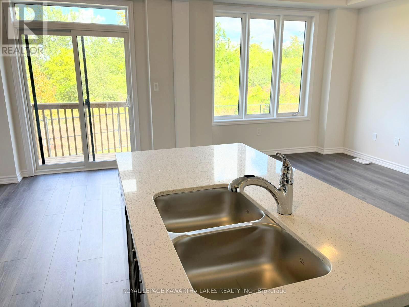27 Hickey Lane, Kawartha Lakes (Lindsay), ON - Indoor Photo Showing Kitchen With Double Sink