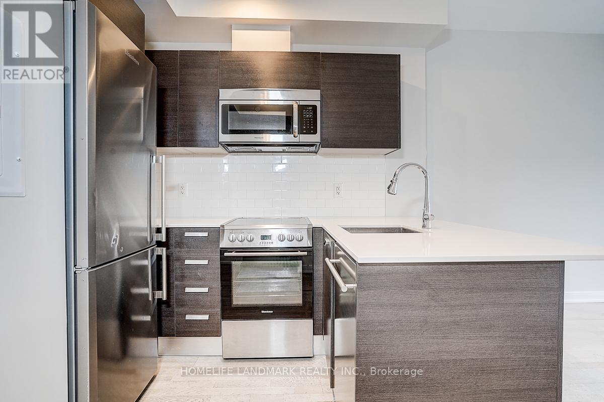 1909 - 57 St Joseph Street, Toronto, ON - Indoor Photo Showing Kitchen With Stainless Steel Kitchen With Upgraded Kitchen