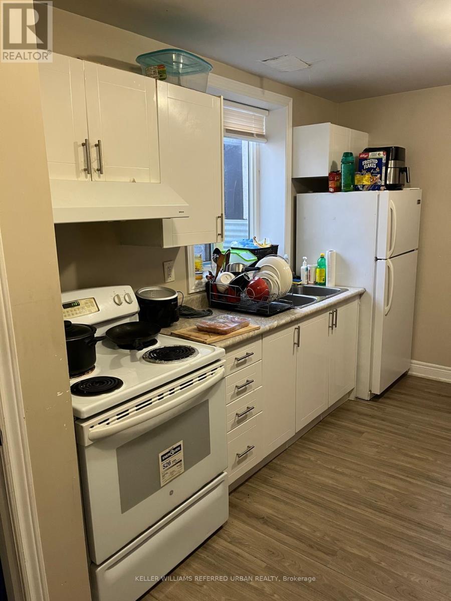 Bsmt 1 - 44 Regina Avenue, Toronto, ON - Indoor Photo Showing Kitchen With Double Sink