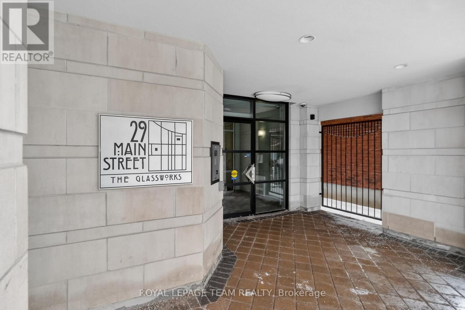 main entrance - 306 - 29 Main Street, Ottawa, ON - Indoor Photo Showing Other Room