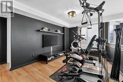 loft area- home gym -