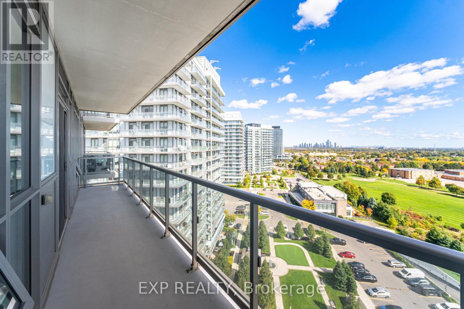 1205 - 4633 Glen Erin Drive, Mississauga, ON - Outdoor With Balcony With View