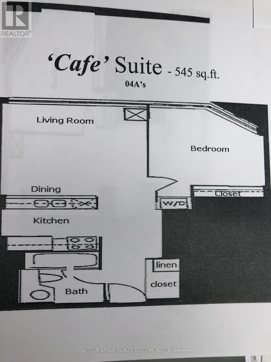 Layout - 1104A - 3605 Kariya Drive, Mississauga, ON - Other