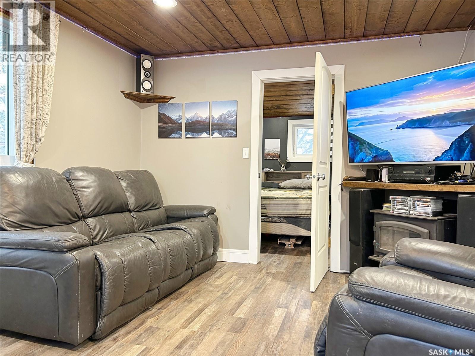 20 Second Avenue, Aylsham, SK - Indoor With Fireplace
