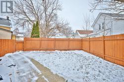 Fully fenced backyard! -