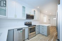 All stainless steel appliances included. -