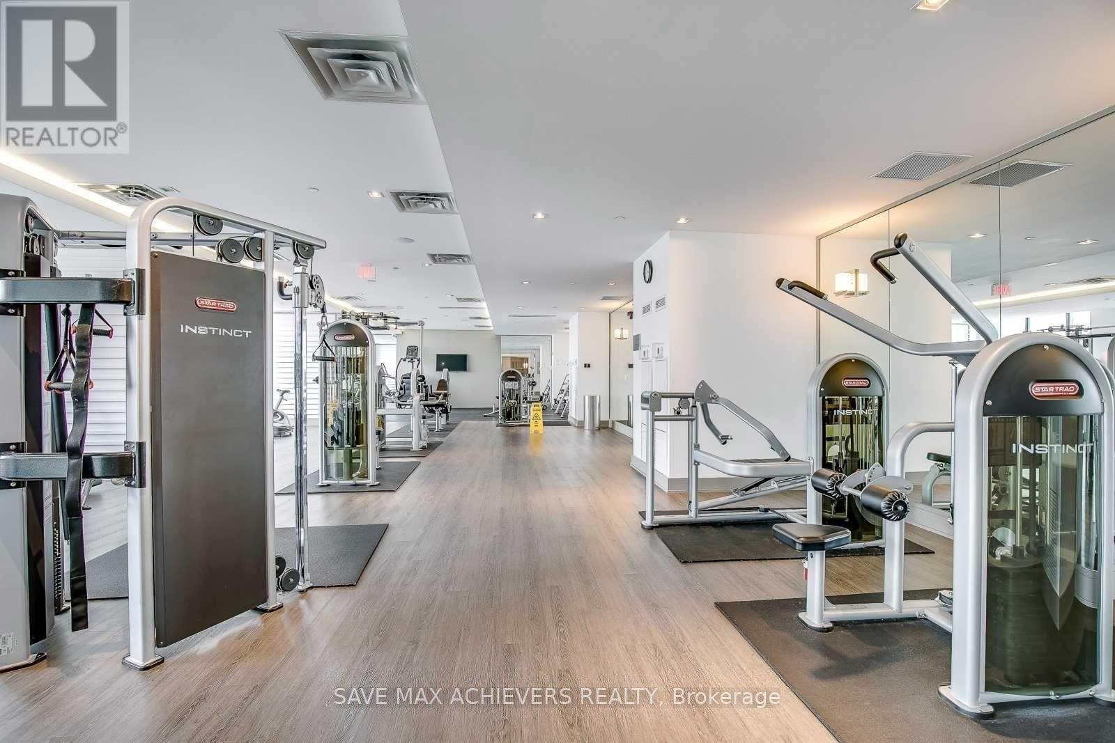 801 - 510 Curran Place, Mississauga, ON - Indoor Photo Showing Gym Room