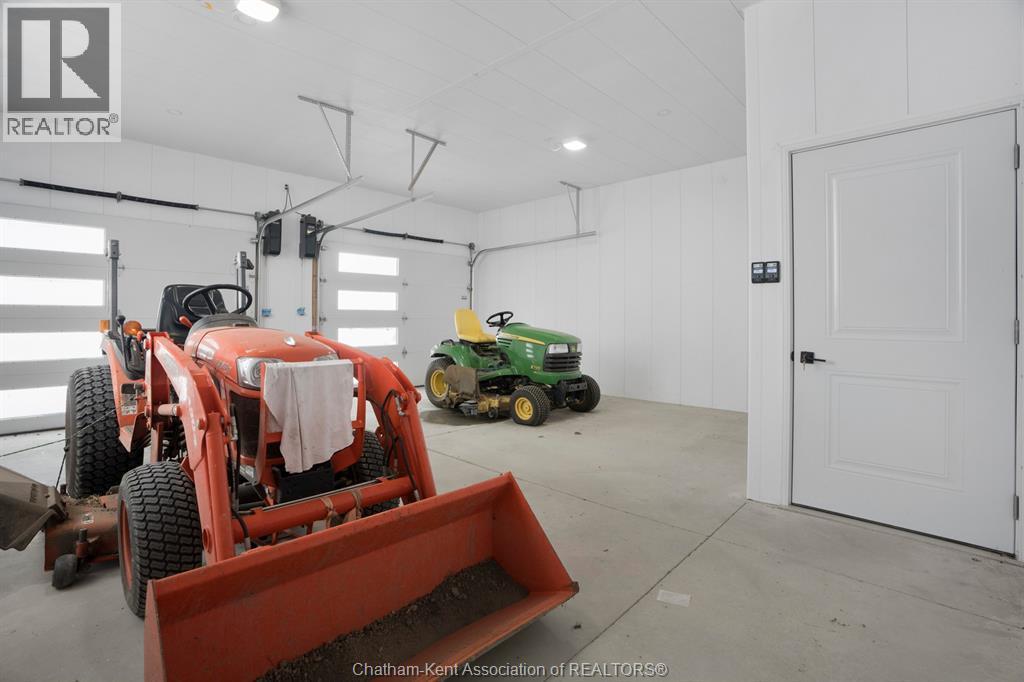 6511 Queens Line, Raleigh Township, ON - Indoor Photo Showing Garage