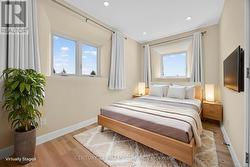 VIRTUALLY STAGED APARTMENT BEDROOM -