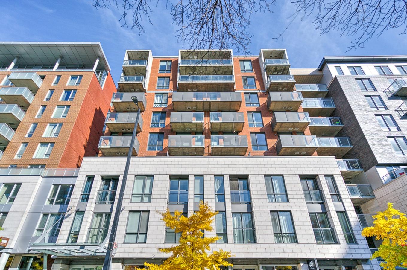 Façade - 806-1199 Rue Bishop, Montréal (Ville-Marie), QC - Outdoor With Facade