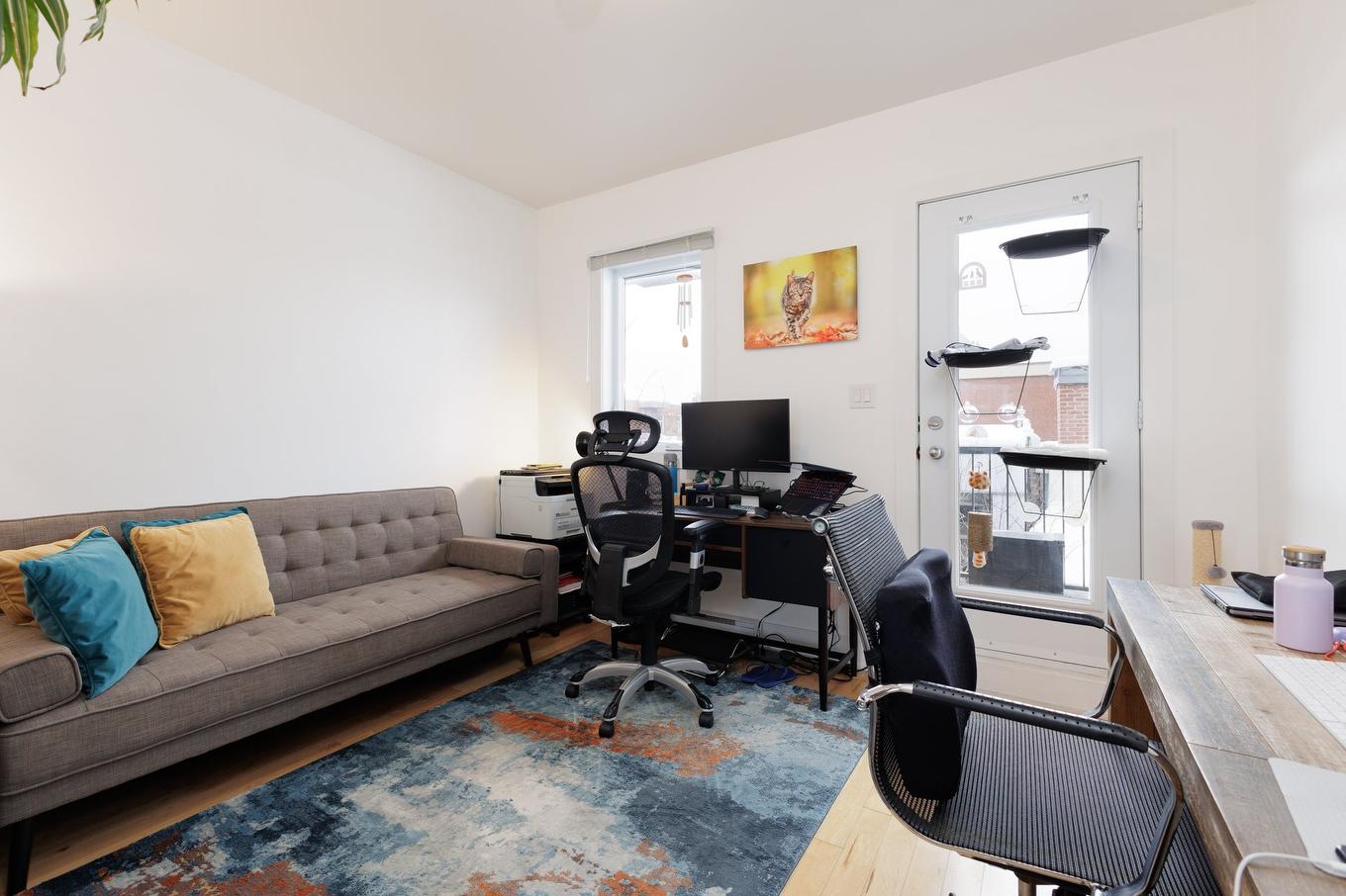 Bedroom - 202-202 - 470 Rue Garneau, Montréal (Le Plateau-Mont-Royal), QC - Indoor Photo Showing Office