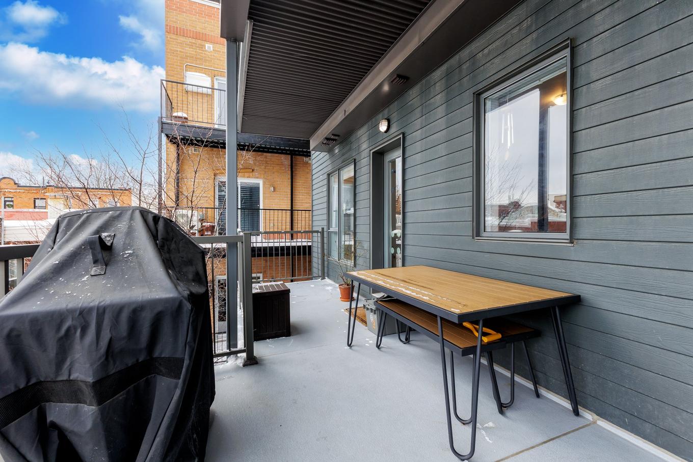 Balcony - 202-202 - 470 Rue Garneau, Montréal (Le Plateau-Mont-Royal), QC - Outdoor With Deck Patio Veranda With Exterior