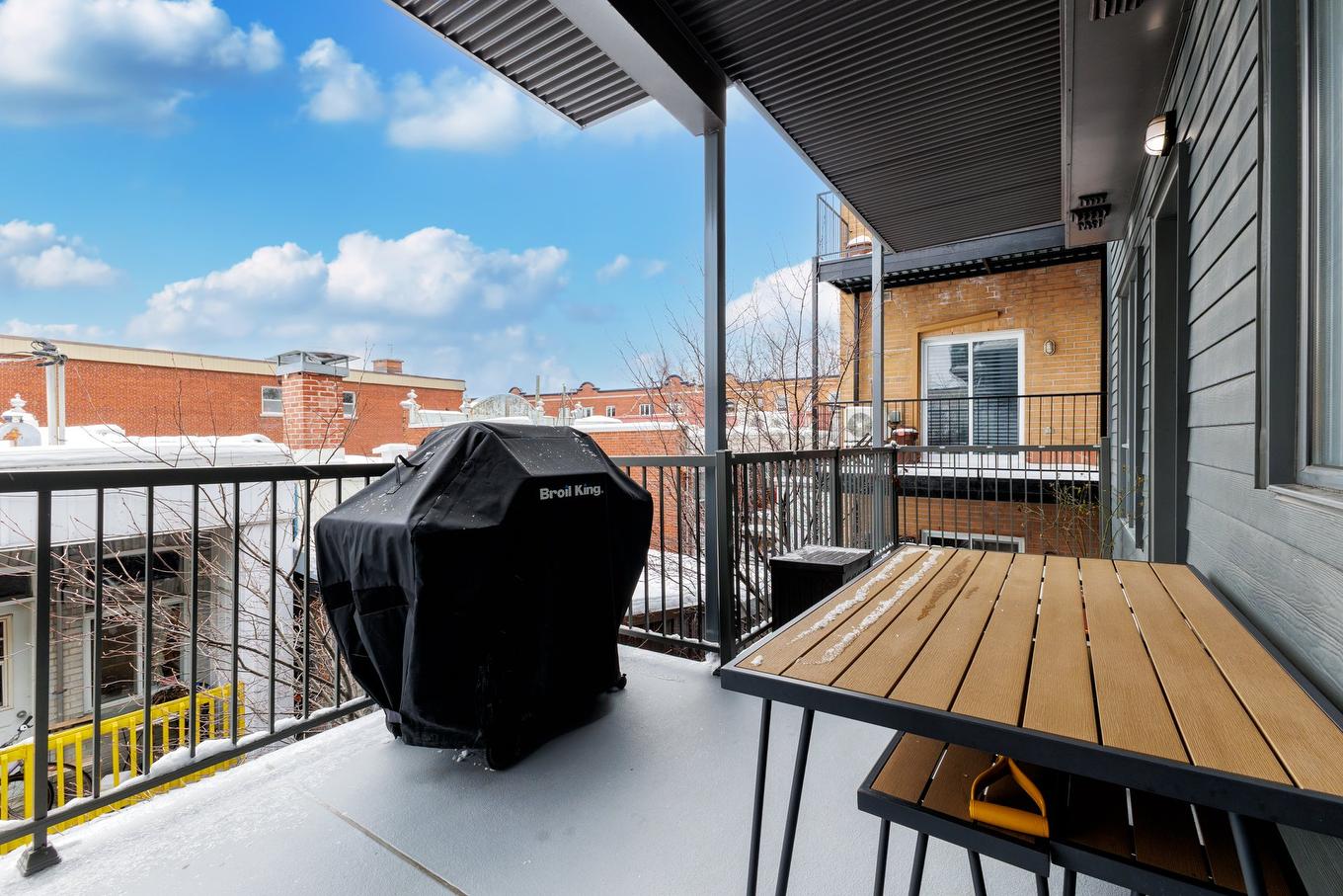 Balcony - 202-202 - 470 Rue Garneau, Montréal (Le Plateau-Mont-Royal), QC - Outdoor With Deck Patio Veranda With Exterior