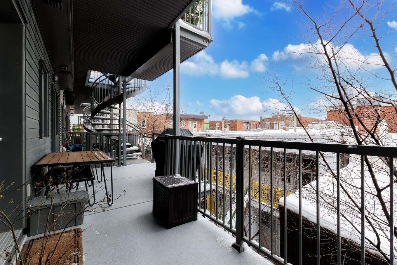 Balcony - 202-202 - 470 Rue Garneau, Montréal (Le Plateau-Mont-Royal), QC - Outdoor With Exterior