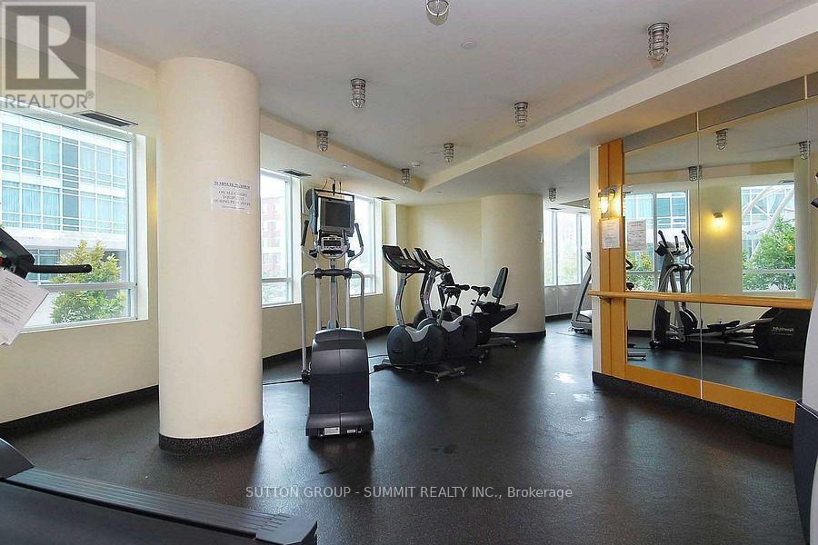 1003 - 361 Front Street, Toronto, ON - Indoor Photo Showing Gym Room