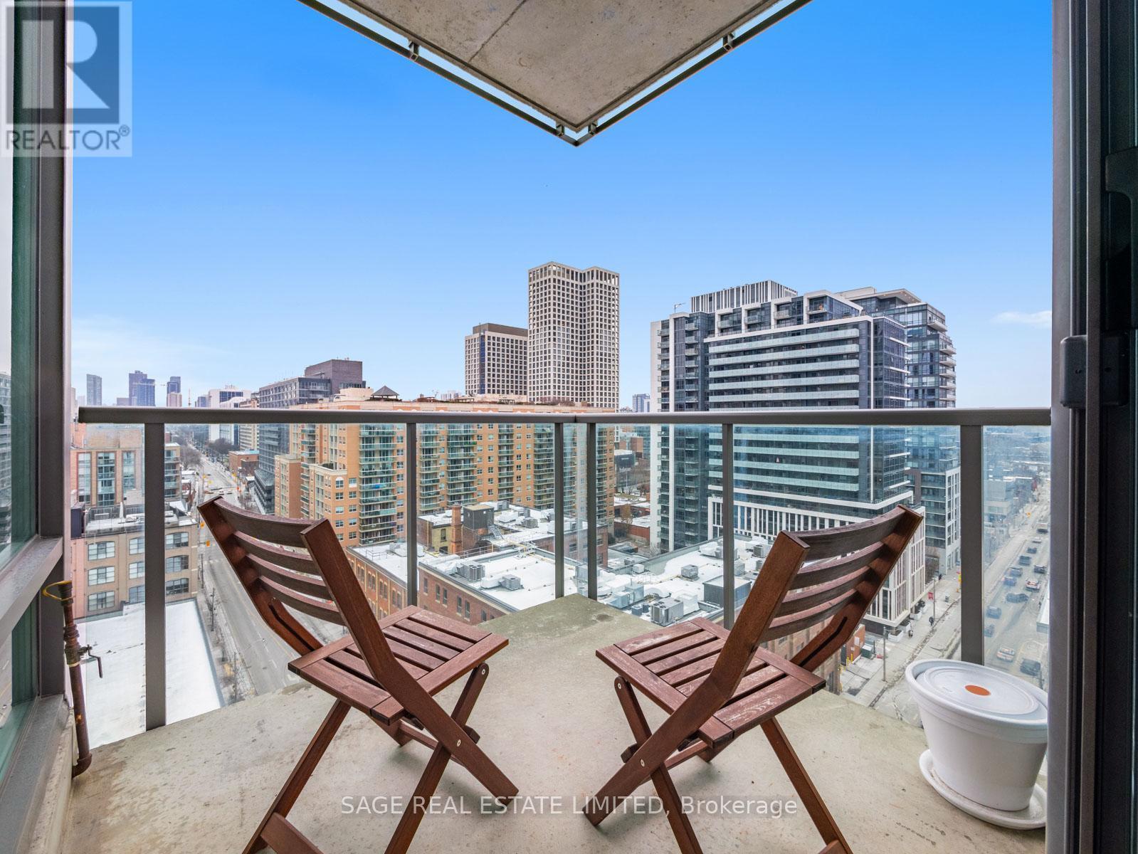 1204 - 333 Adelaide Street E, Toronto, ON - Outdoor With Balcony With View With Exterior