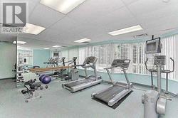 1805 - 135 Hillcrest Avenue, Mississauga, ON - Indoor Photo Showing Gym Room