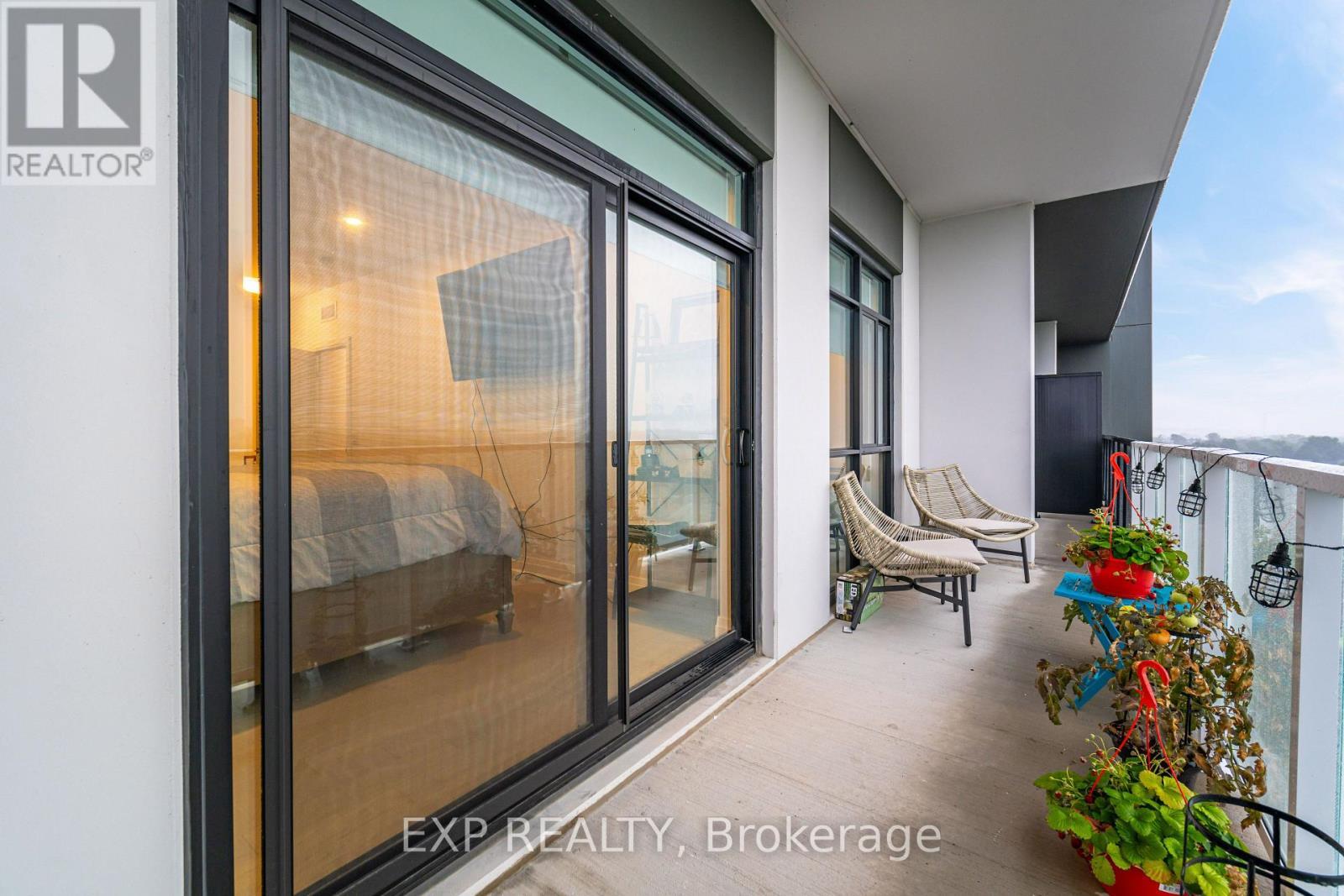 903 - 71 Wyndham Street S, Guelph, ON - Outdoor With Balcony With Exterior