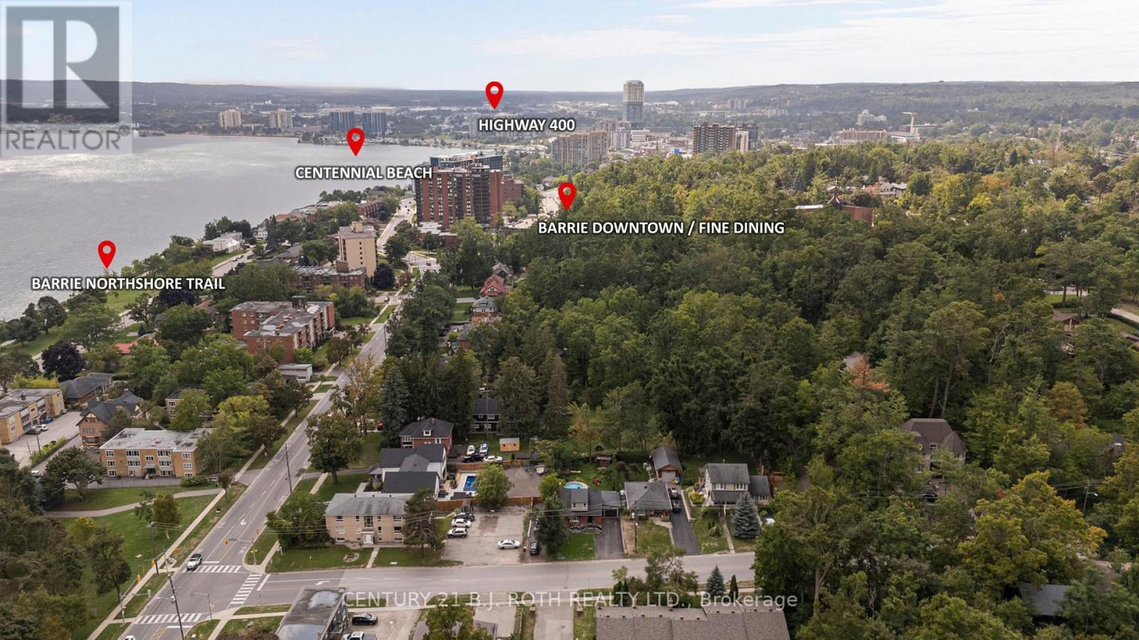 14 St Vincent Street, Barrie, ON - Outdoor With View