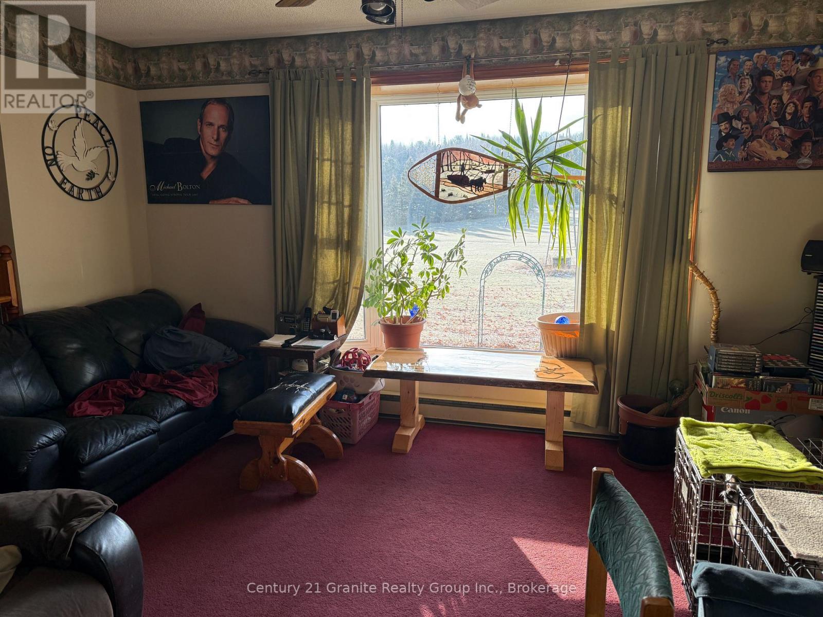 1028 Crabbe Lane, Dysart Et Al (Guilford), ON - Indoor Photo Showing Living Room