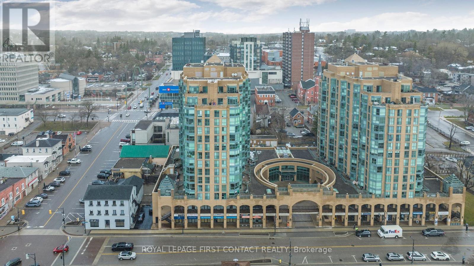 1405 - 150 Dunlop Street E, Barrie, ON - With View