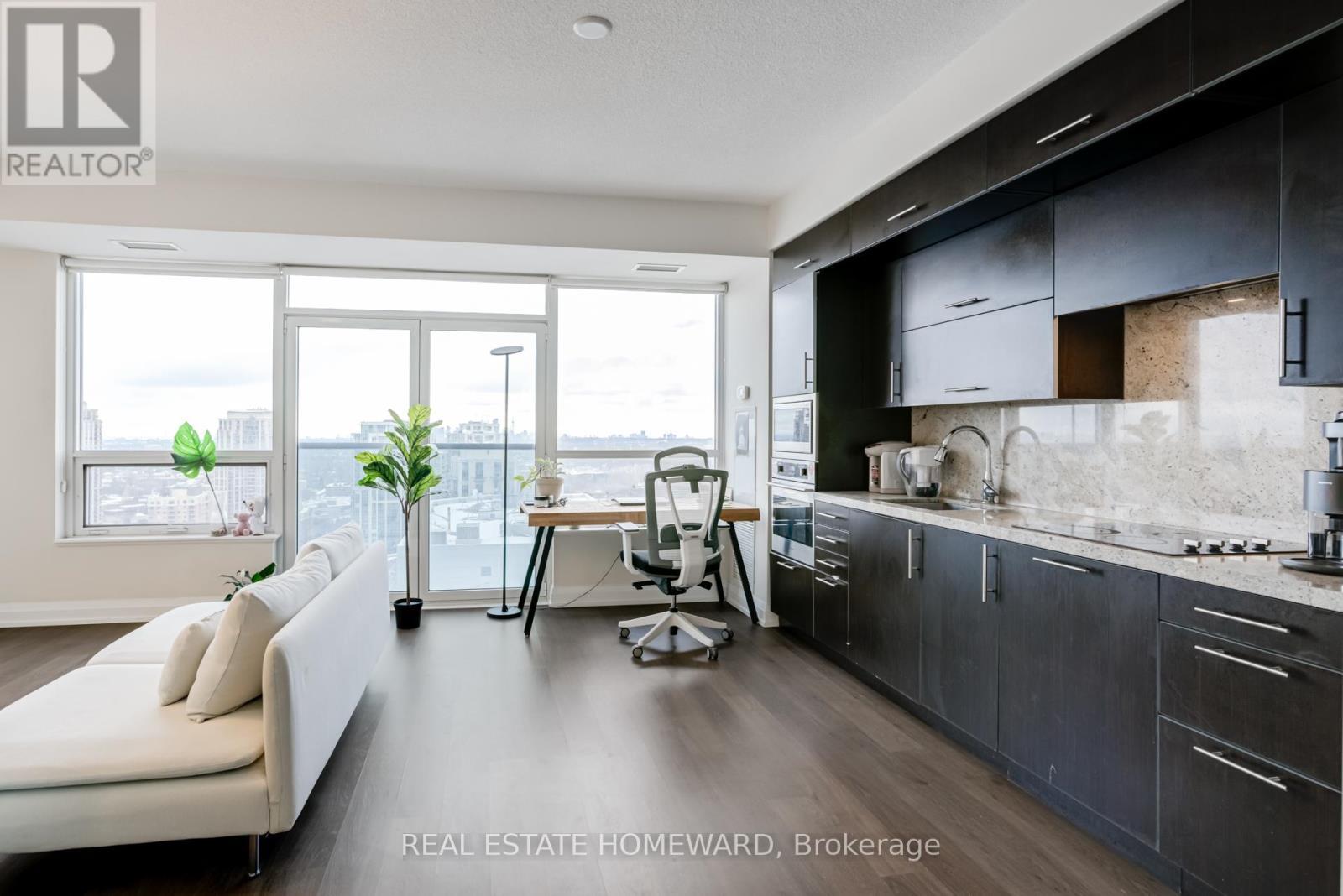 2509 - 2 Anndale Drive, Toronto, ON - Indoor Photo Showing Kitchen