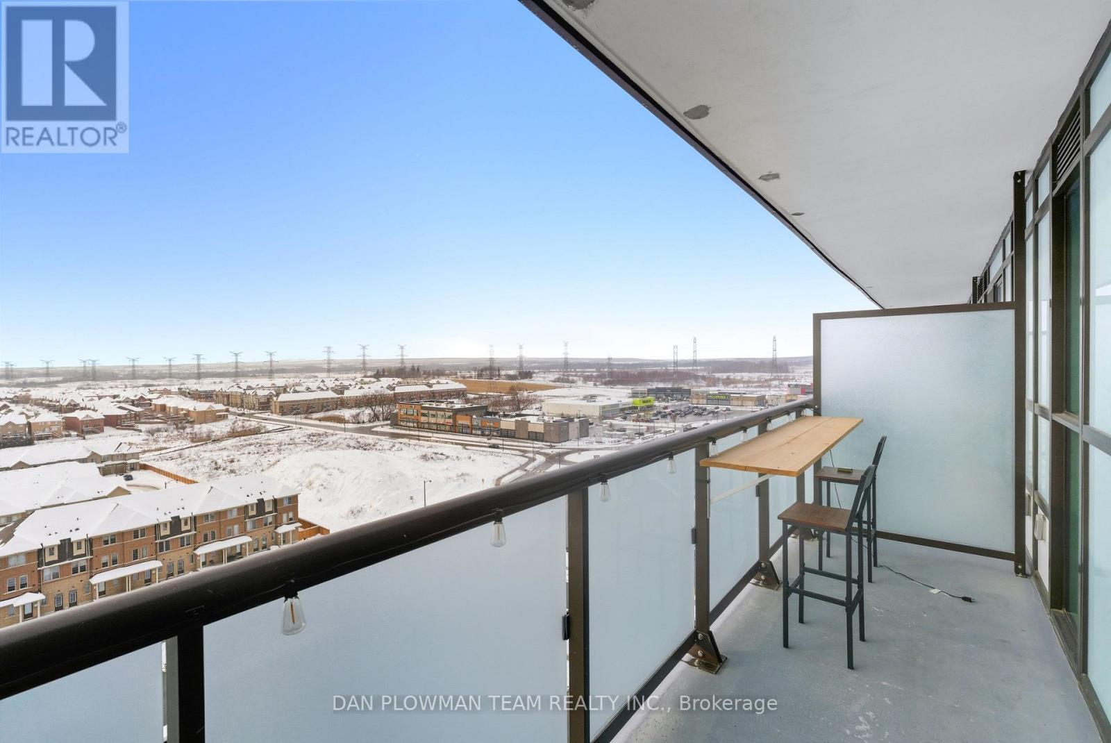 1121 - 2550 Simcoe Street N, Oshawa, ON - Outdoor With Balcony With View With Exterior