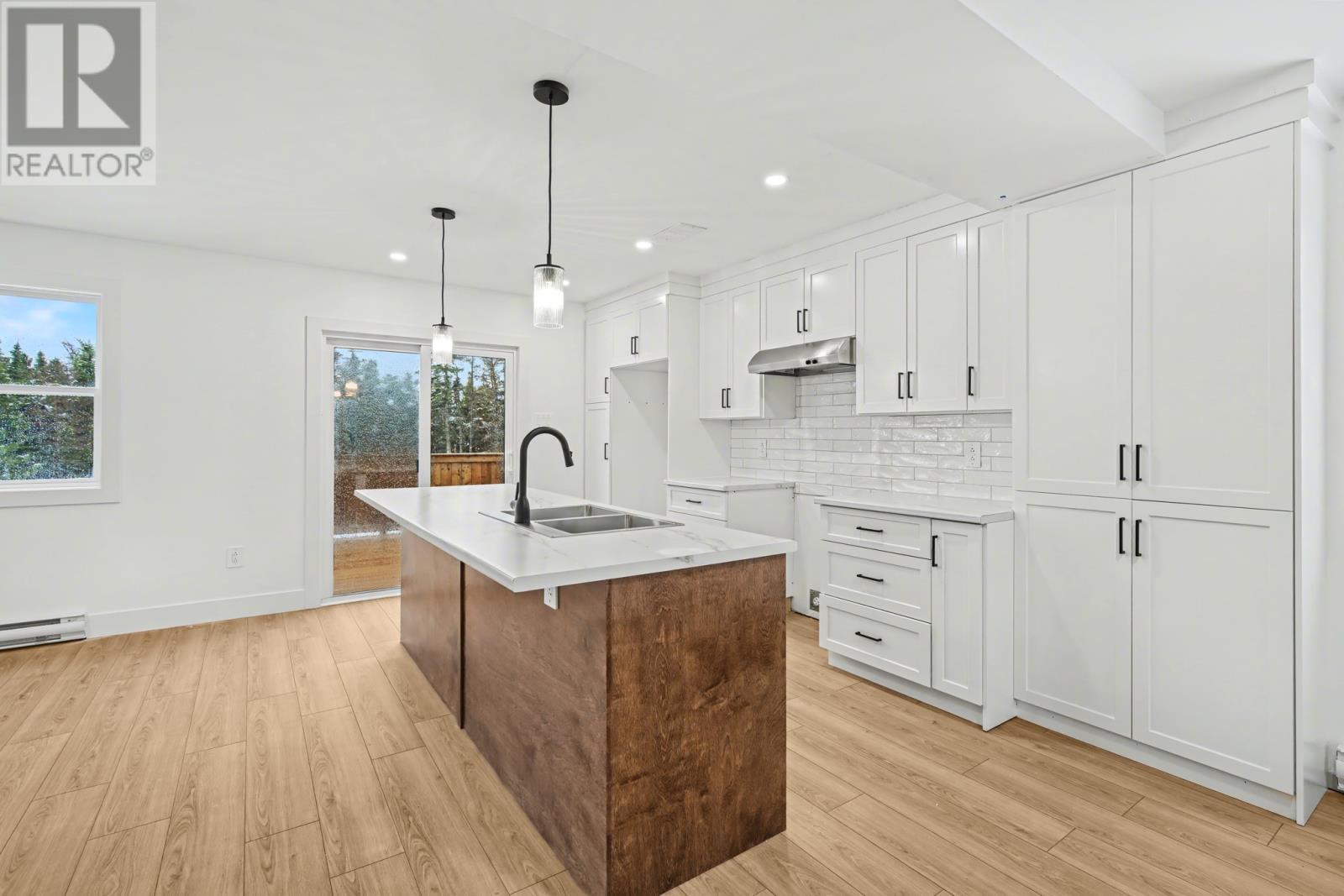 21-23 Cameron Place, Pouch Cove, NL - Indoor Photo Showing Kitchen With Double Sink With Upgraded Kitchen