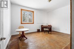 A bedroom (or music room) -