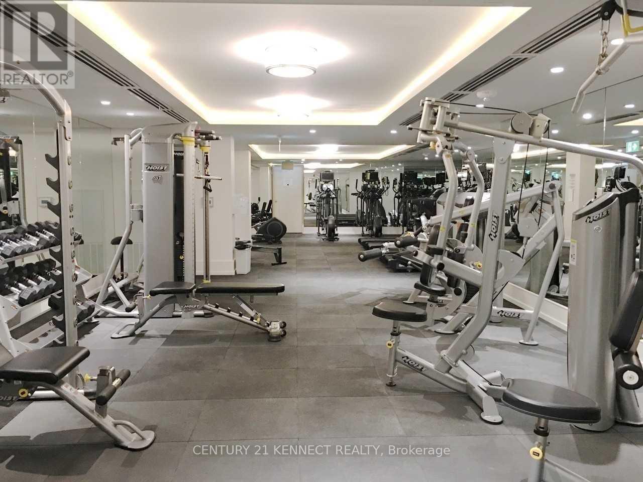 312 - 955 Bay Street, Toronto, ON - Indoor Photo Showing Gym Room