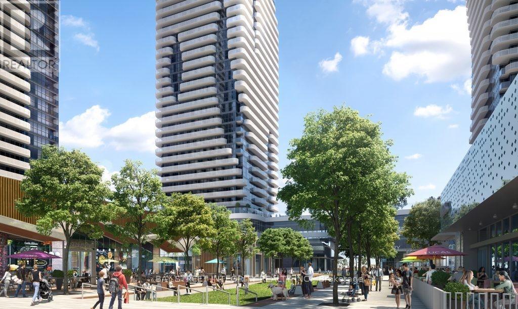 4301 - 8 Interchange Way W, Vaughan, ON - Outdoor With Balcony With Facade