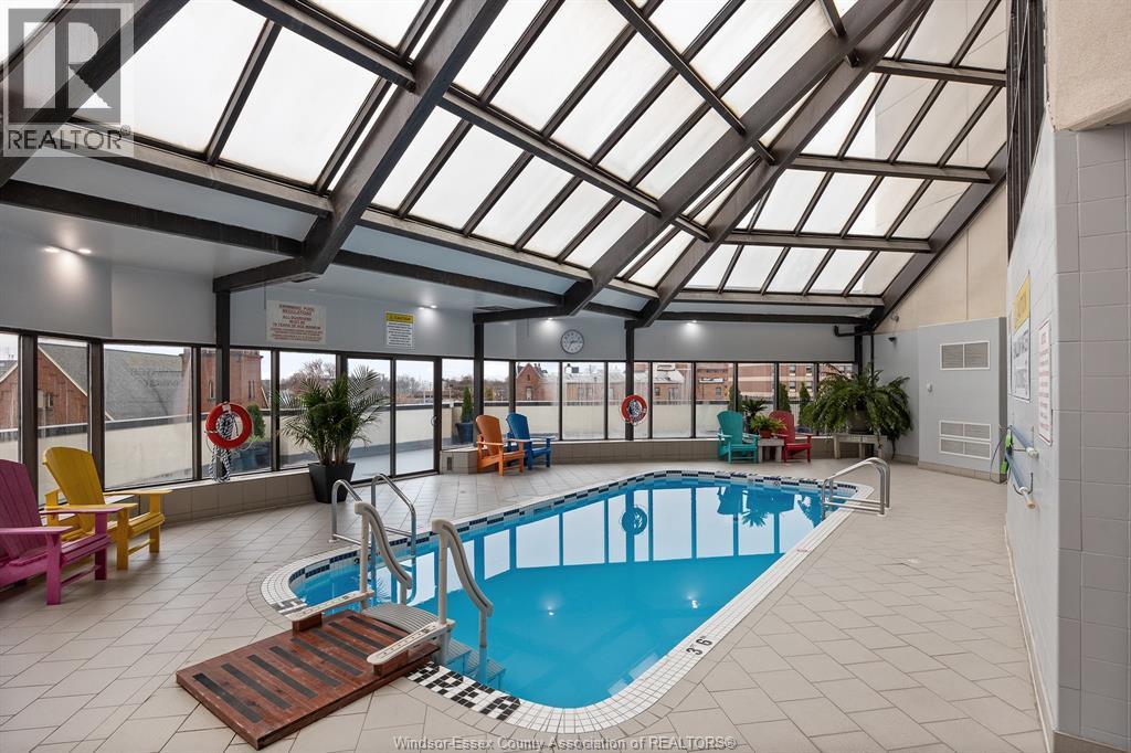 150 Park Unit# 613, Windsor, ON - Indoor Photo Showing Other Room With In Ground Pool
