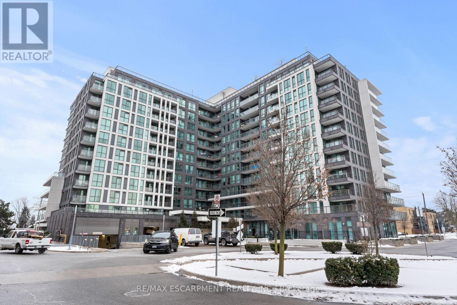 104 - 80 Esther Lorrie Drive, Toronto, ON - Outdoor With Balcony With Facade