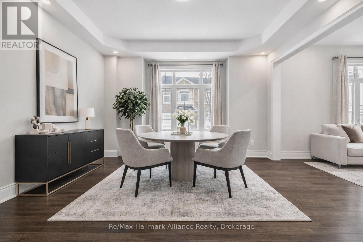 Formal Dining Room( virtually staged) - 425 Threshing Mill Boulevard, Oakville (Jm Joshua Meadows), ON - Indoor Photo Showing Dining Room