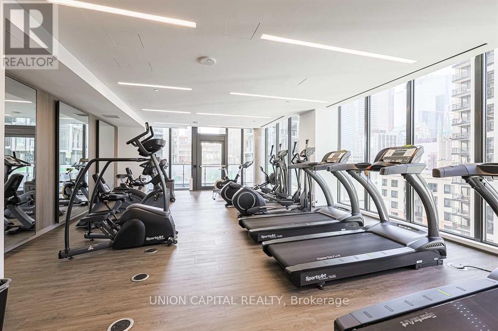 2809 - 77 Shuter Street, Toronto, ON - Indoor Photo Showing Gym Room