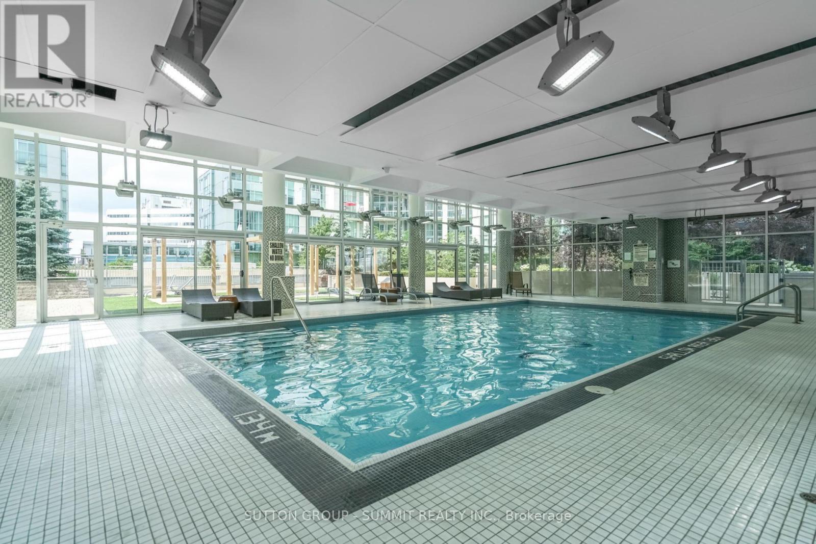 1705 - 223 Webb Drive, Mississauga, ON - Indoor Photo Showing Other Room With In Ground Pool