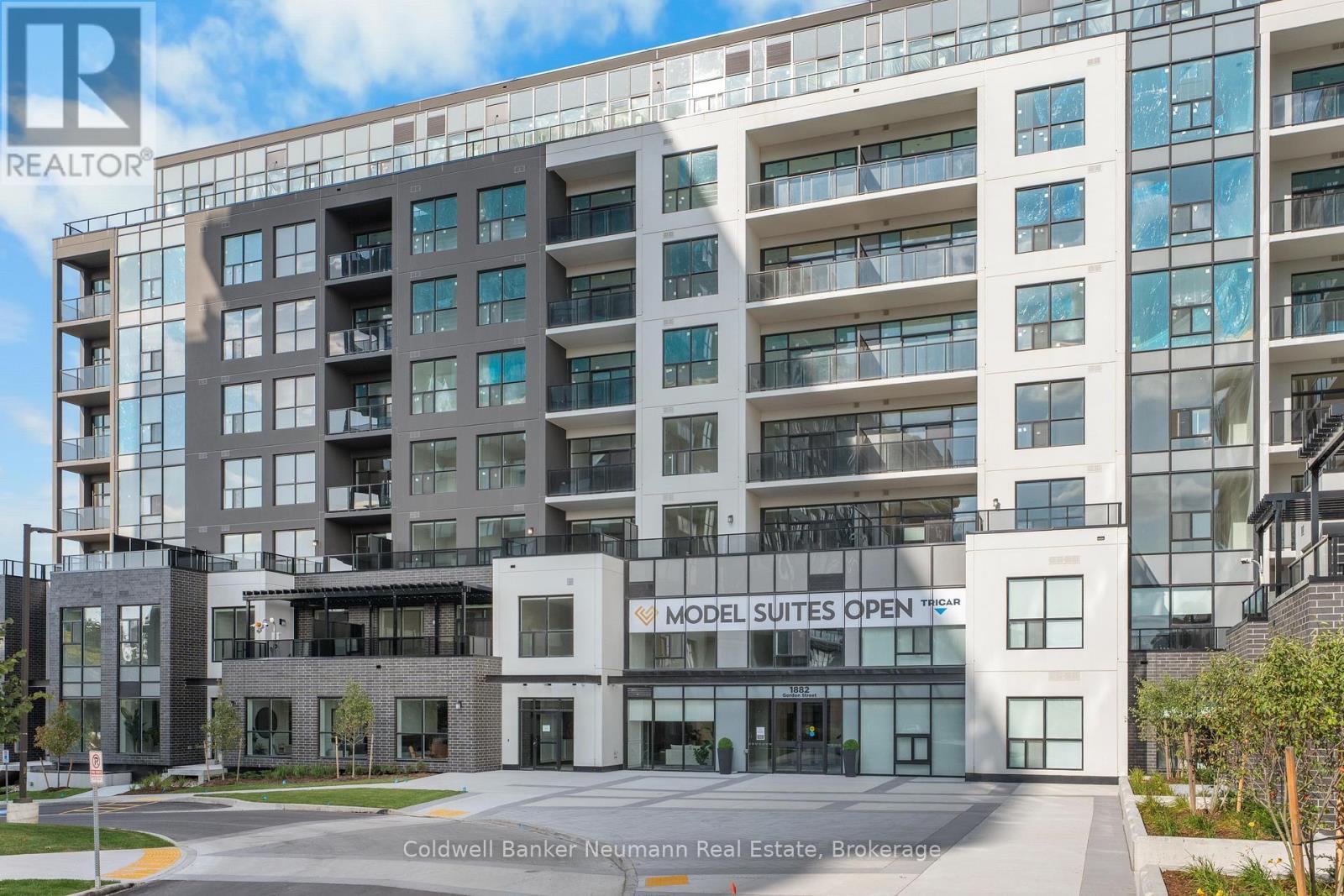 417 - 1882 Gordon Street, Guelph (Pineridge/Westminster Woods), ON - Outdoor With Balcony With Facade