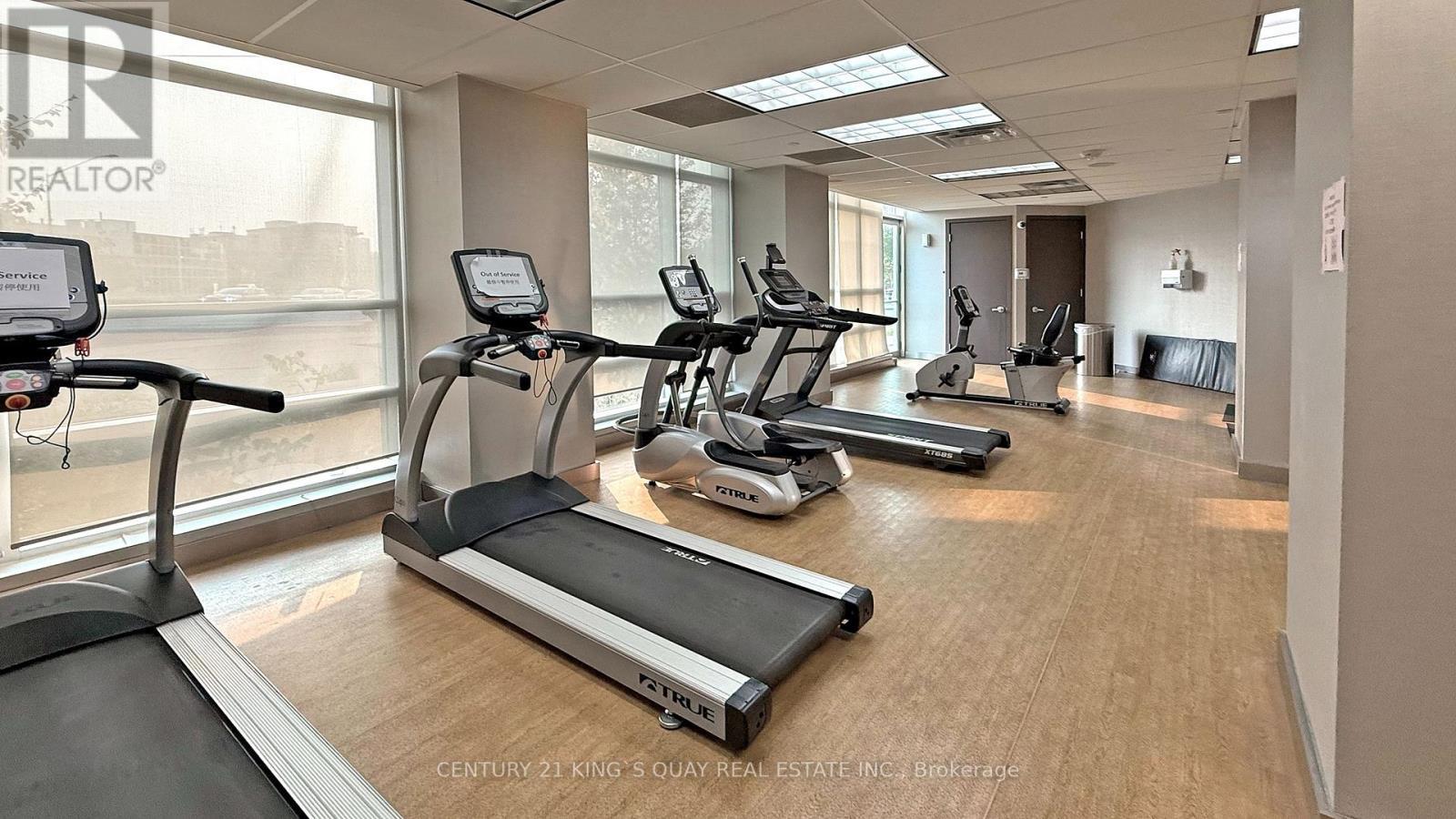 806 - 8323 Kennedy Road, Markham, ON - Indoor Photo Showing Gym Room