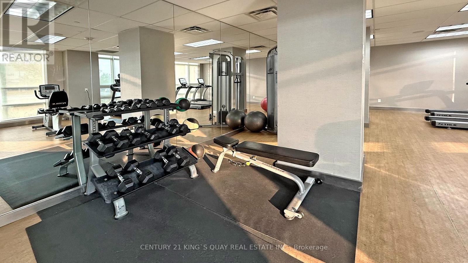 806 - 8323 Kennedy Road, Markham, ON - Indoor Photo Showing Gym Room