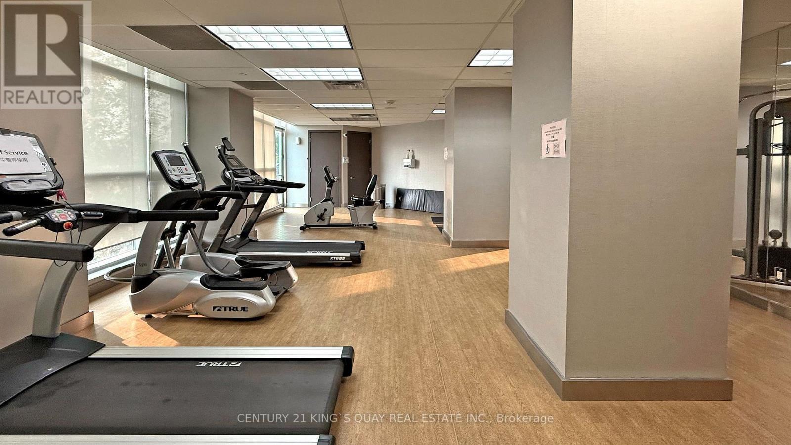 806 - 8323 Kennedy Road, Markham, ON - Indoor Photo Showing Gym Room