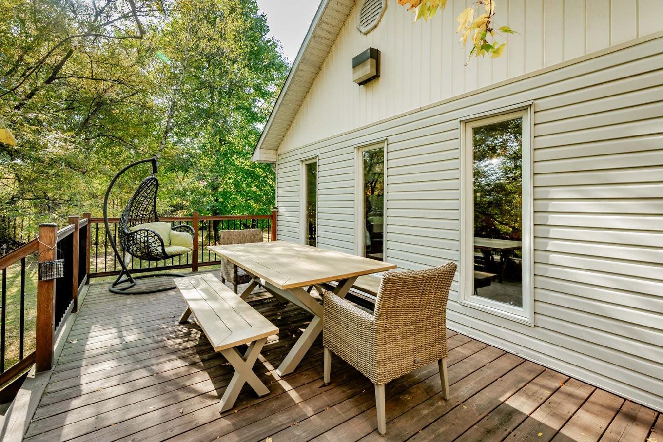 Terrasse - 850 Av. Du Parc, Sherbrooke (Brompton/Rock Forest/Saint-Élie/Deauville), QC - Outdoor With Deck Patio Veranda With Exterior