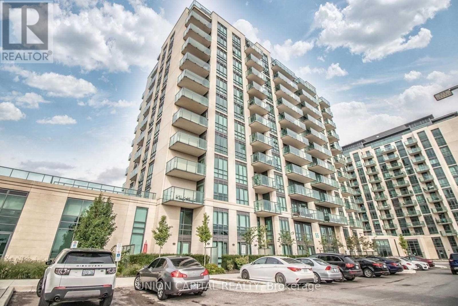 306 - 55 Yorkland Boulevard, Brampton, ON - Outdoor With Balcony With Facade