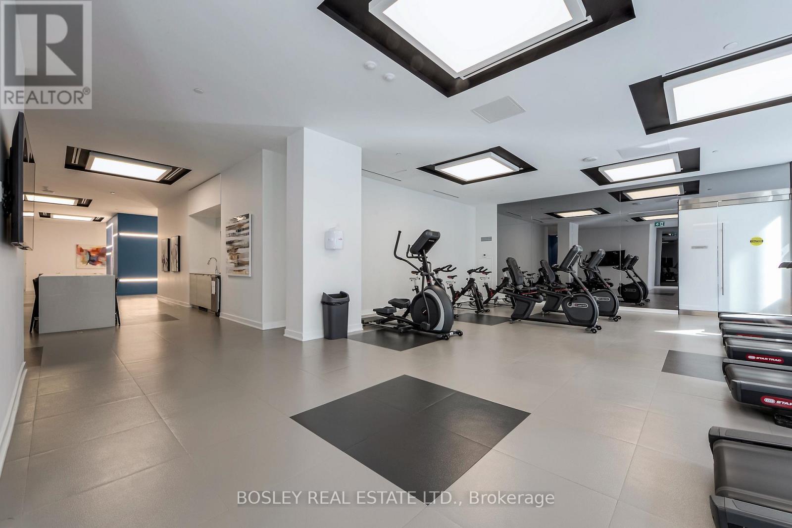 3108 - 99 Broadway Avenue, Toronto, ON - Indoor Photo Showing Gym Room
